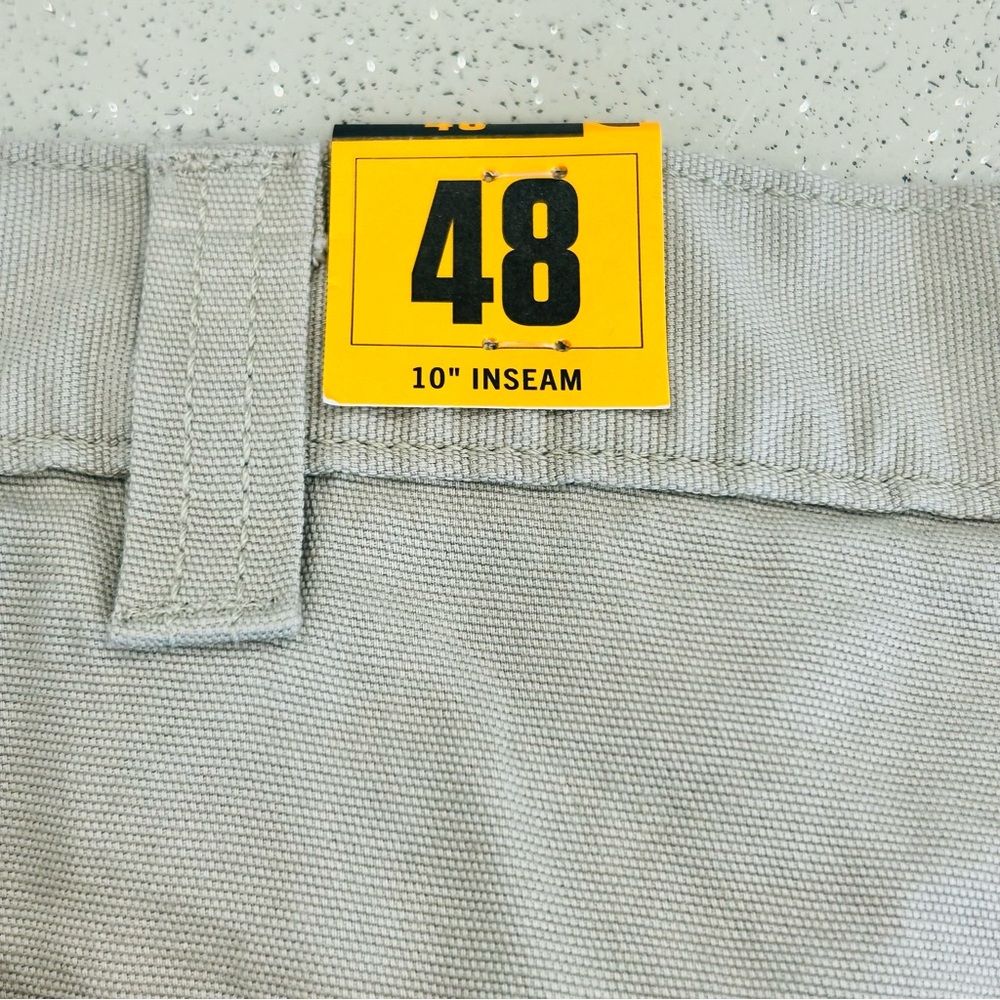 Carhartt Men’s Rugged Flex Relaxed Fit Canvas‎ Work Shorts, Tan, Size 48 - Picture 12 of 16